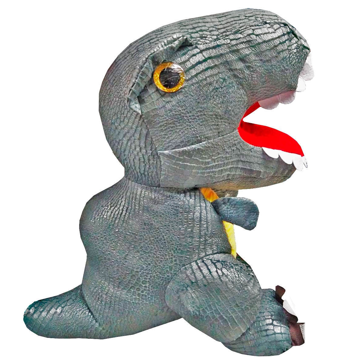 Peluche Generico Dinosaurio Gris 35 cm