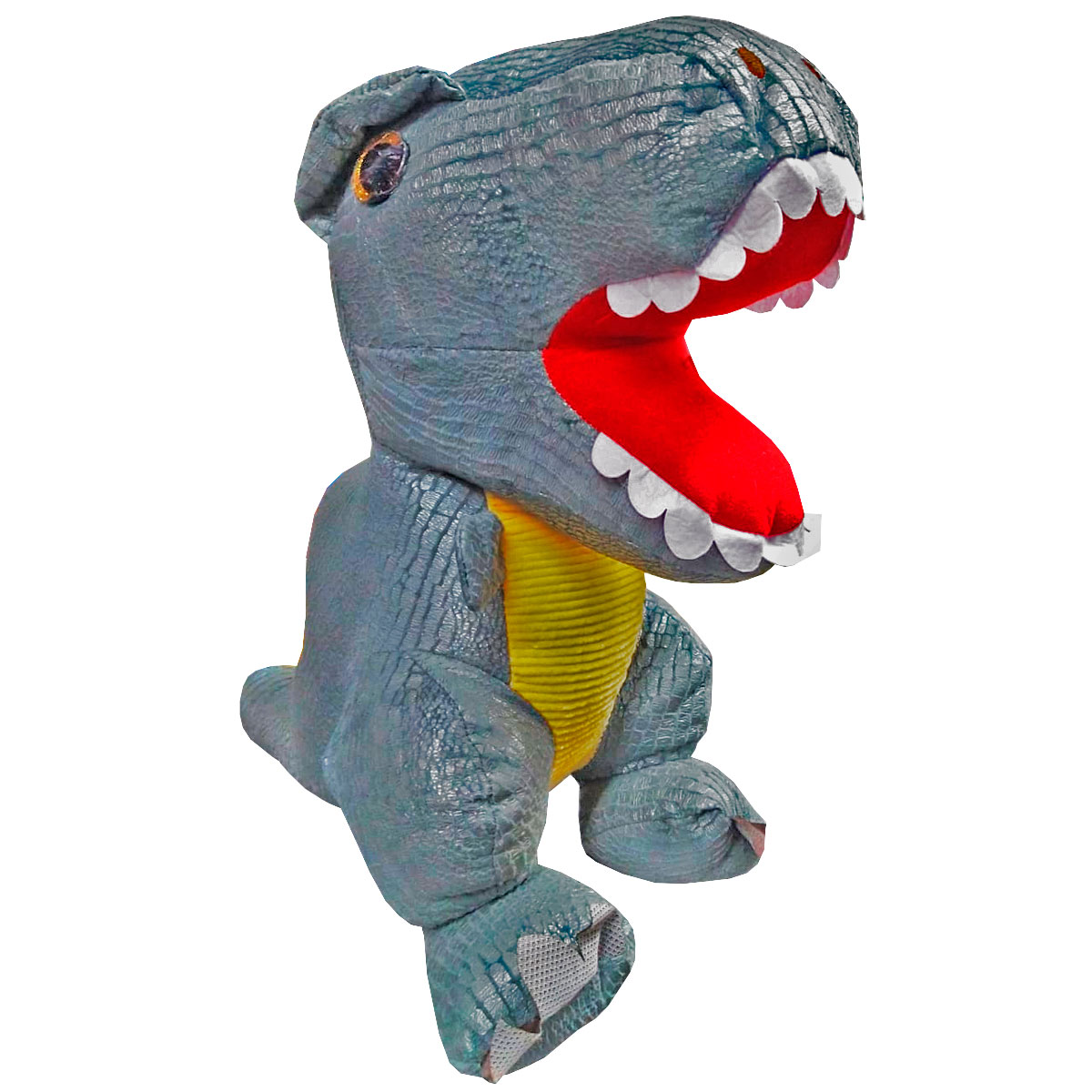 Peluche Generico Dinosaurio Gris 35 cm