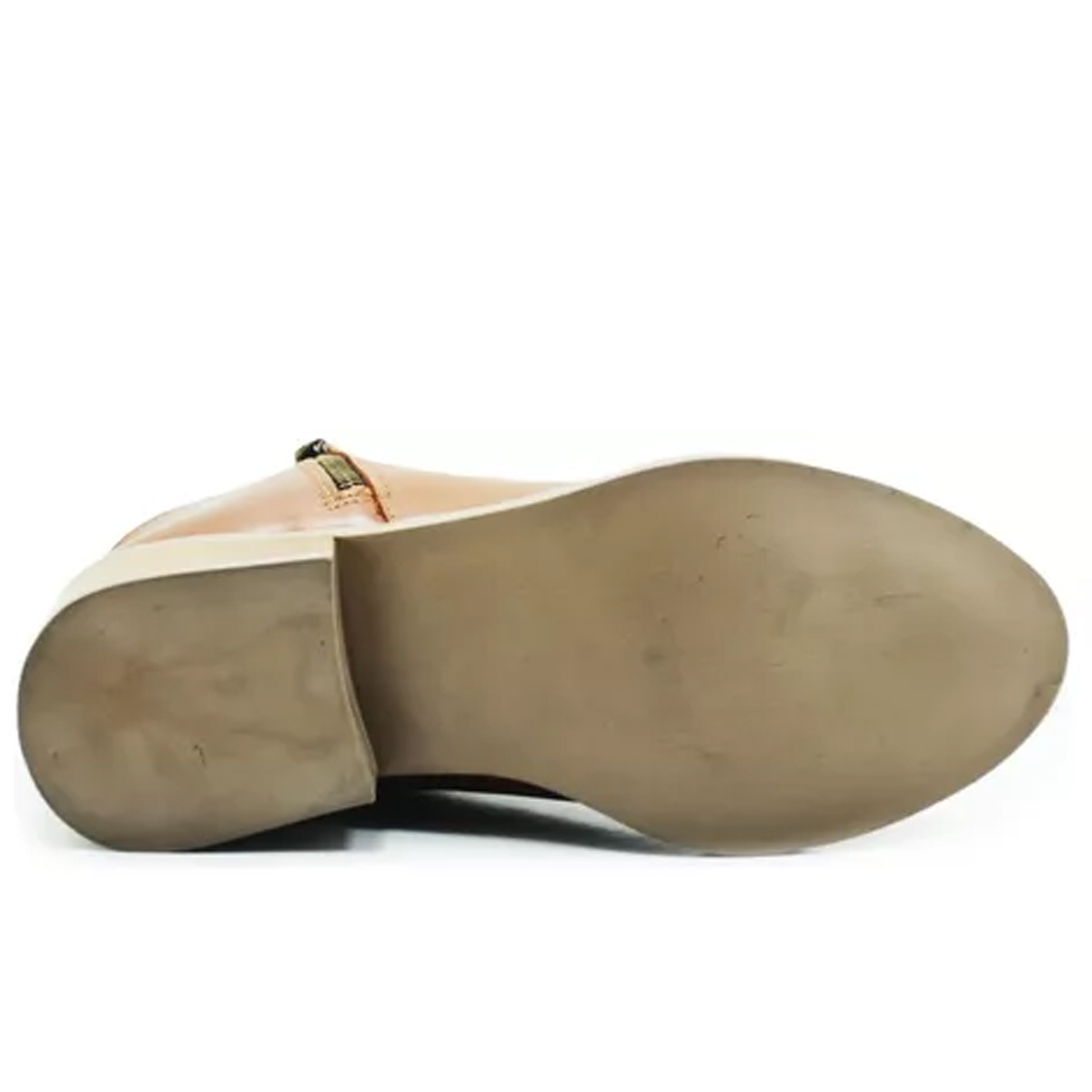 Botines Clásicos Para Mujer Capa De Ozono 647901 Tan Cierre