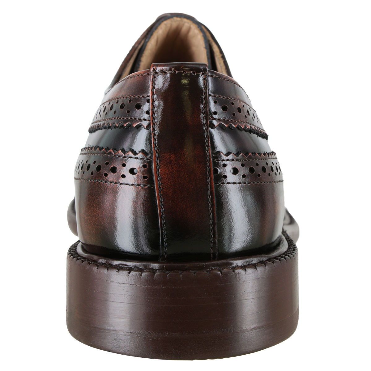 Zapato Formal Hombre Carlo Ronaldi 2103 Camaleón Café Cuero Casual