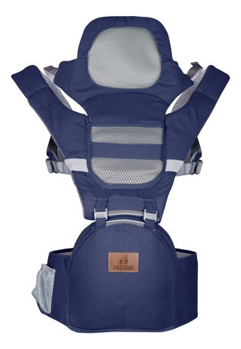 Mochila Cangurera Bebe Porta Bebes Ergonomica Multifuncional Azul