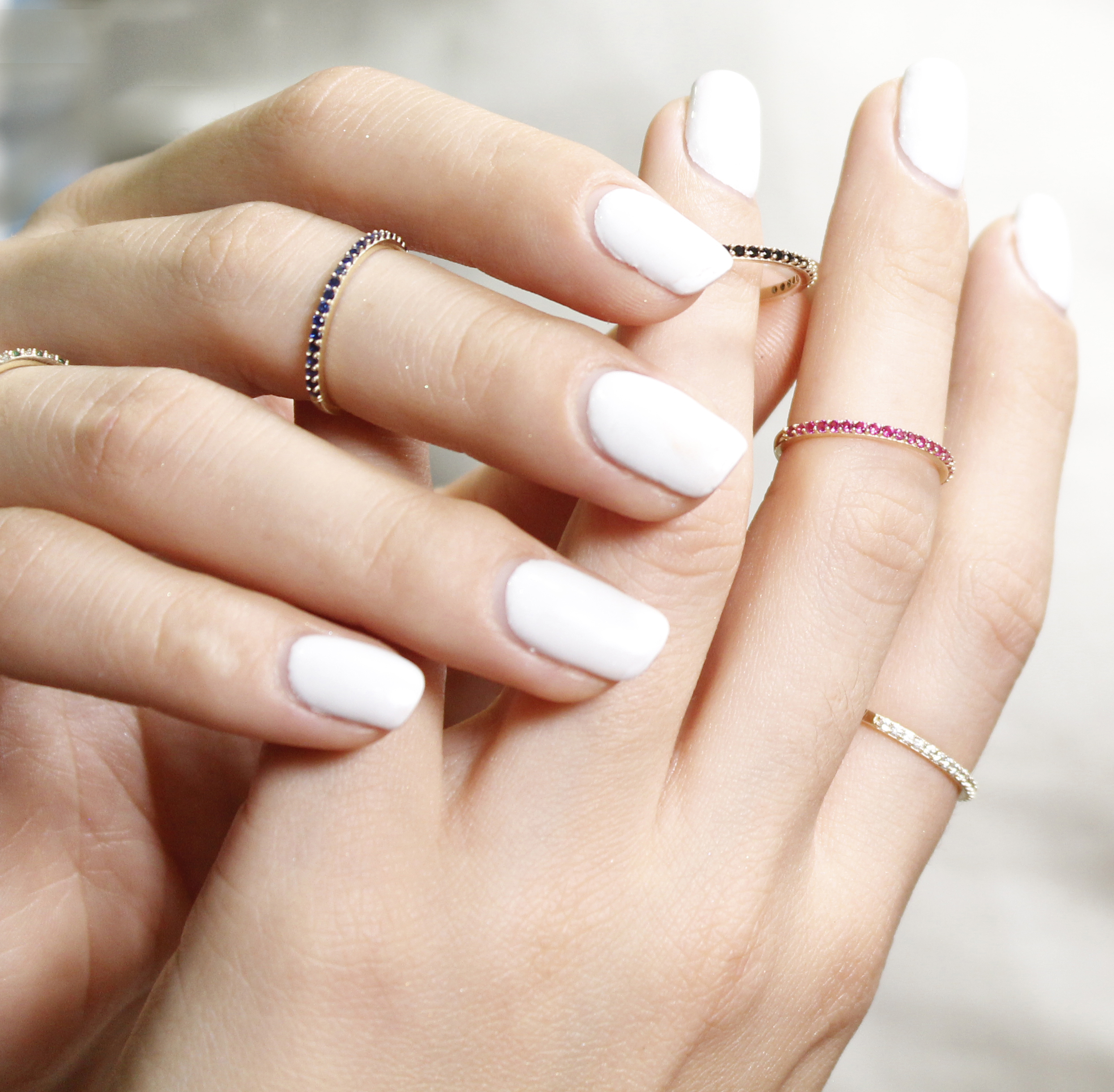 Anillo churumbela oro 10k piedra zirconia 