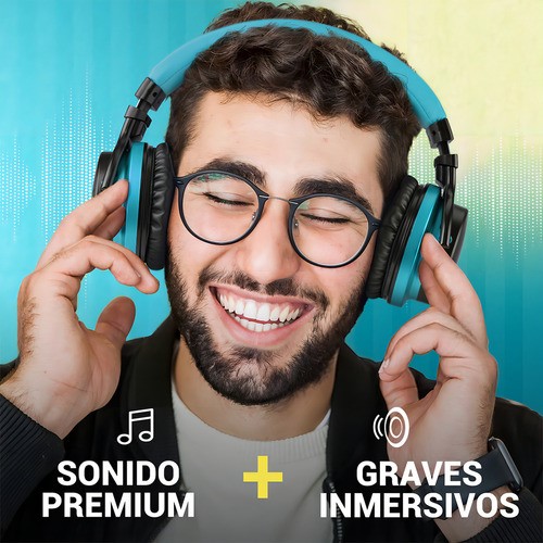 Auricular Inalámbrico Cowin E7c Rojo Bluetooth 5.0 Azul