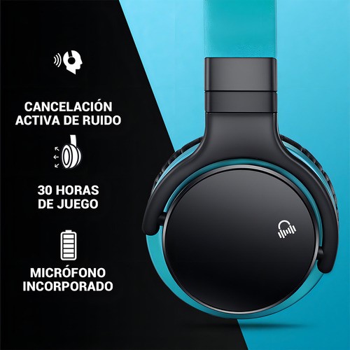 Auricular Inalámbrico Cowin E7c Rojo Bluetooth 5.0 Azul