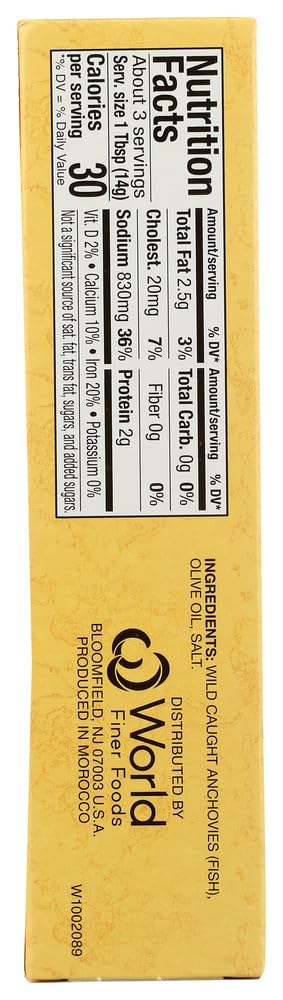 Pasta De Anchoas En Tubo Reese Anchovy Paste 45g