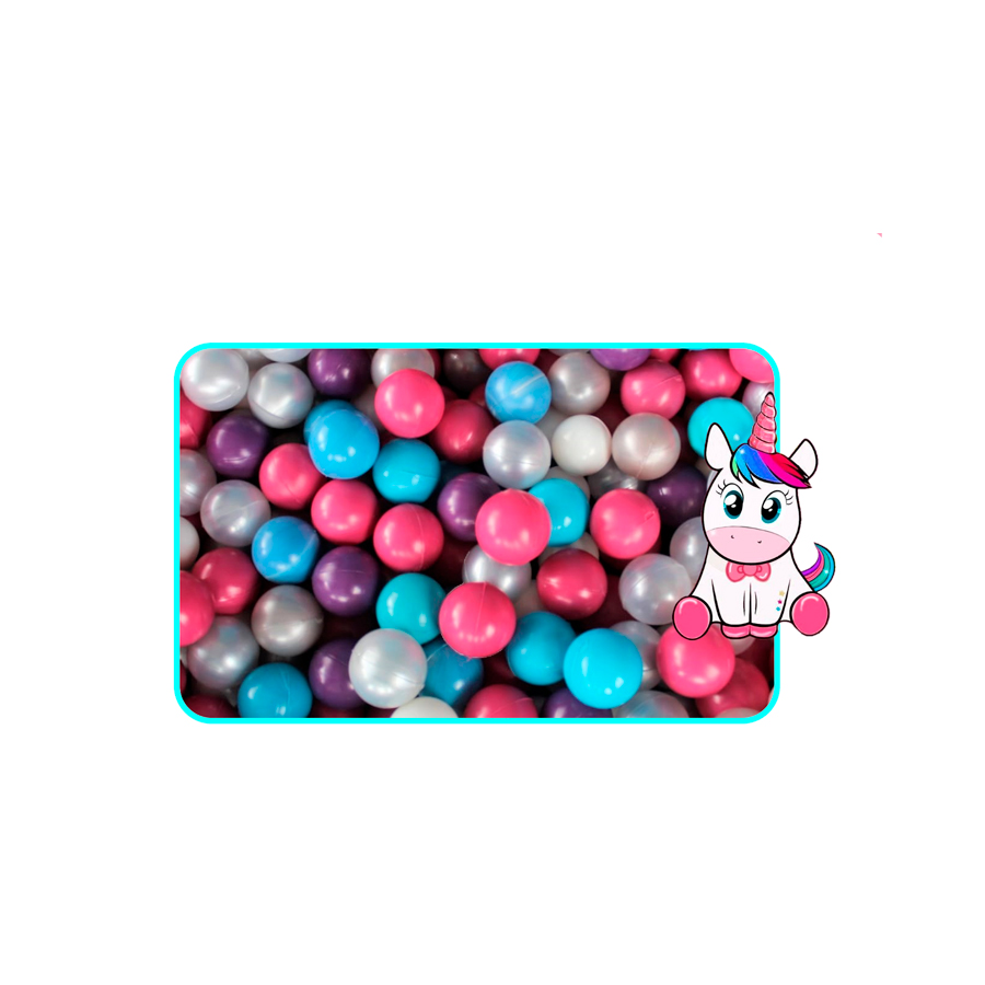 ALBERCA DE PELOTAS PARA BEBÉ + 50 PELOTAS DE REGALO!! NIÑA