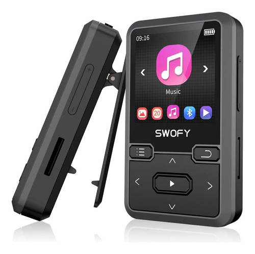 Reproductor Música Portátil Mp3 Mp4 Bluetooth Con Audífonos