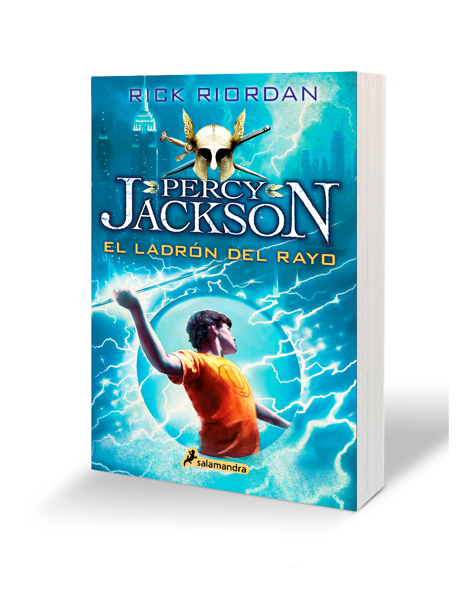 Libro Percy Jackson y el Ladrón del Rayo (Percy Jackson y los Dioses del Olimpo, Vol. 1) Autor Rick Riordan