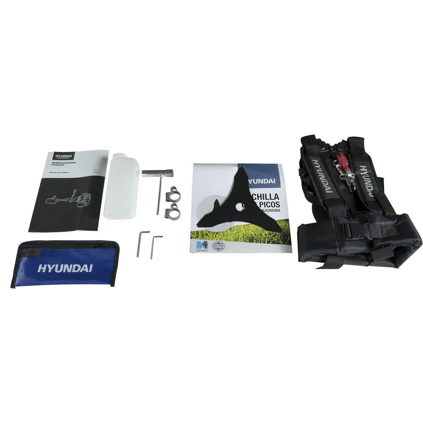 DESMALEZADORA HYUNDAI 52CC C/CABEZAL Y CUCHILLA - HYH52XT