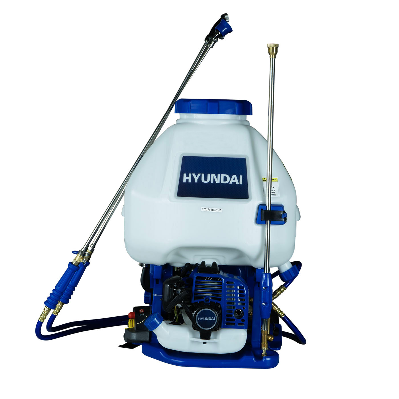 FUMIGADORA HYUNDAI C/DOBLE LANZA 25 LITROS SPECIAL EDITION - HYD25V