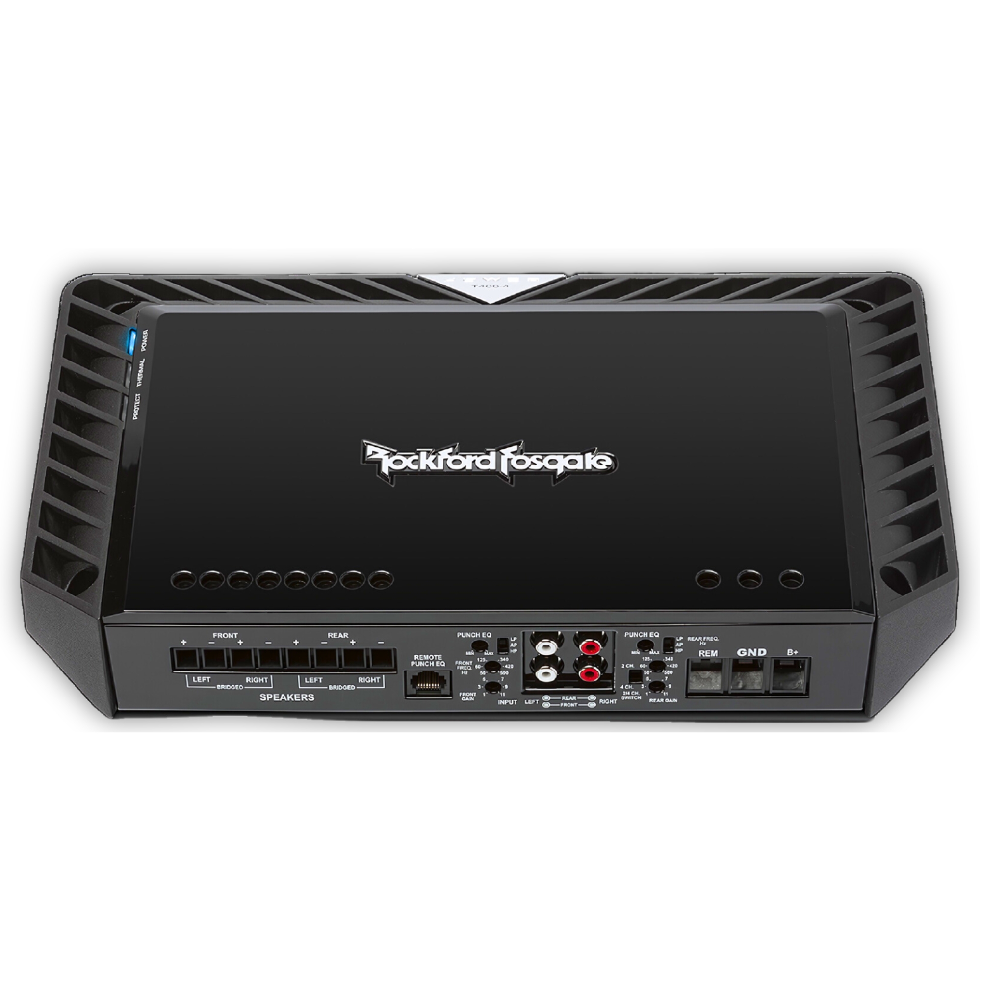 Amplificador 4 Canales Rockford Fosgate T4004 400 Watts AB