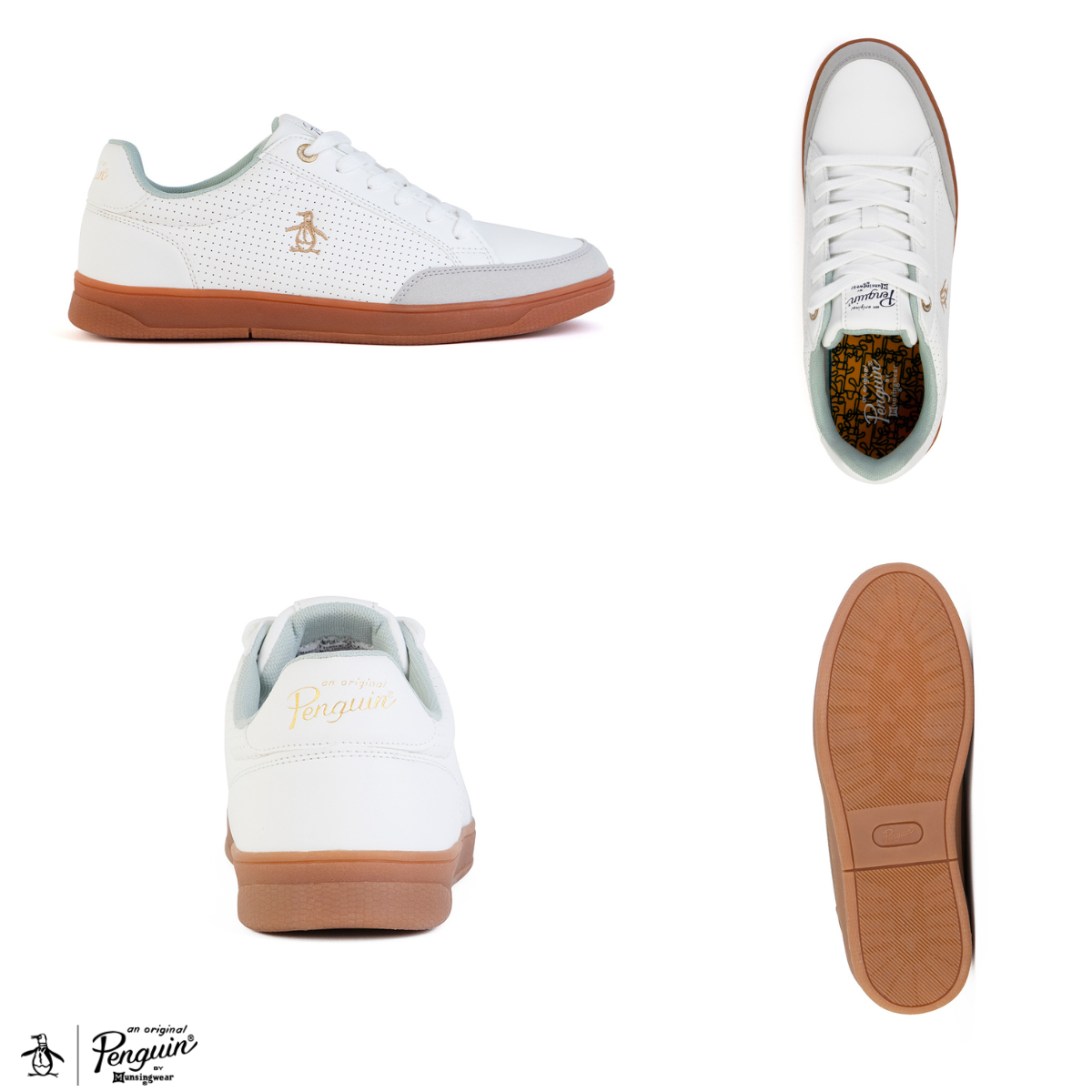 Tenis Original Penguin Style Cole Blanco
