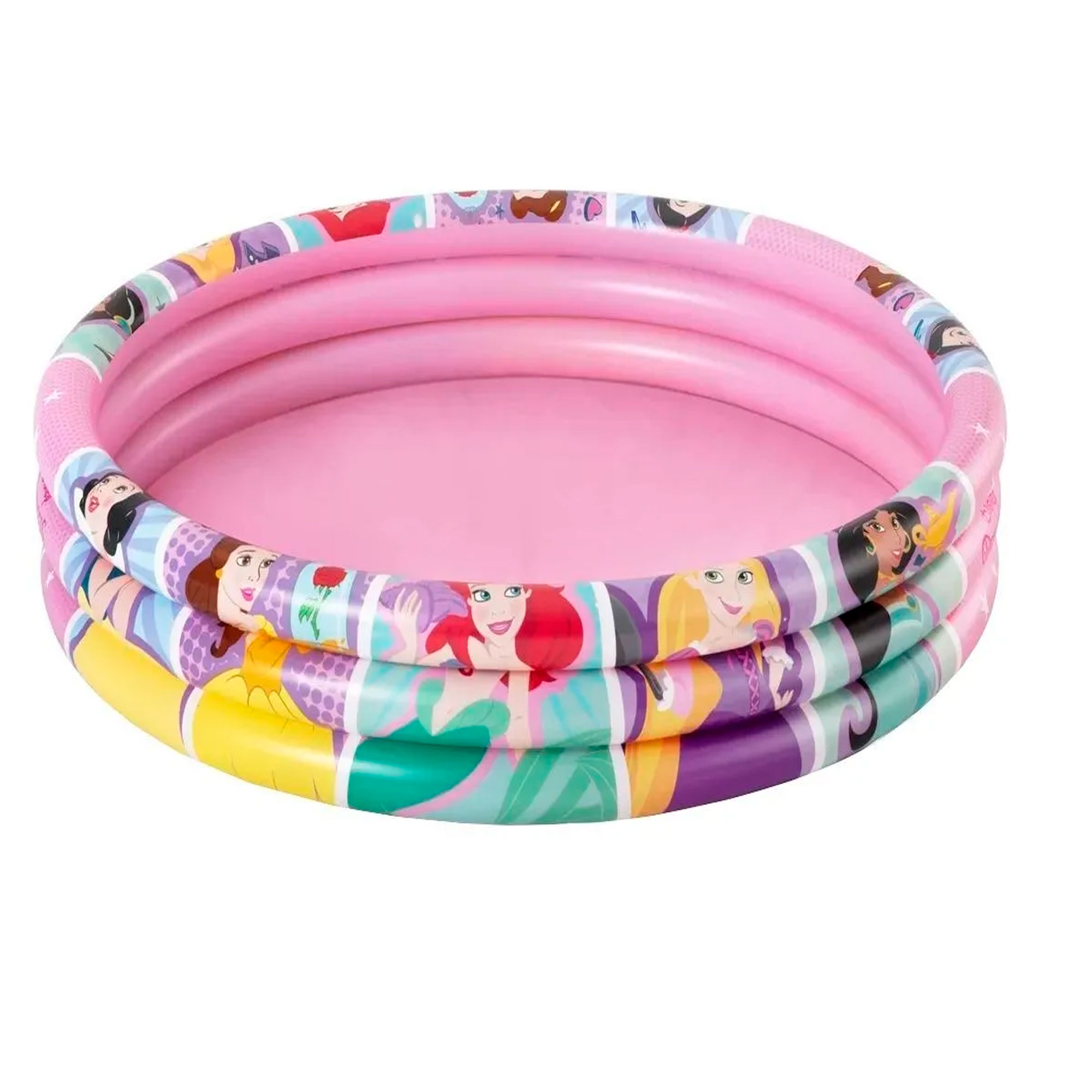 Alberca Inflable Bestway Disney Princesas Rosa 1.22x25cm capac 140lt