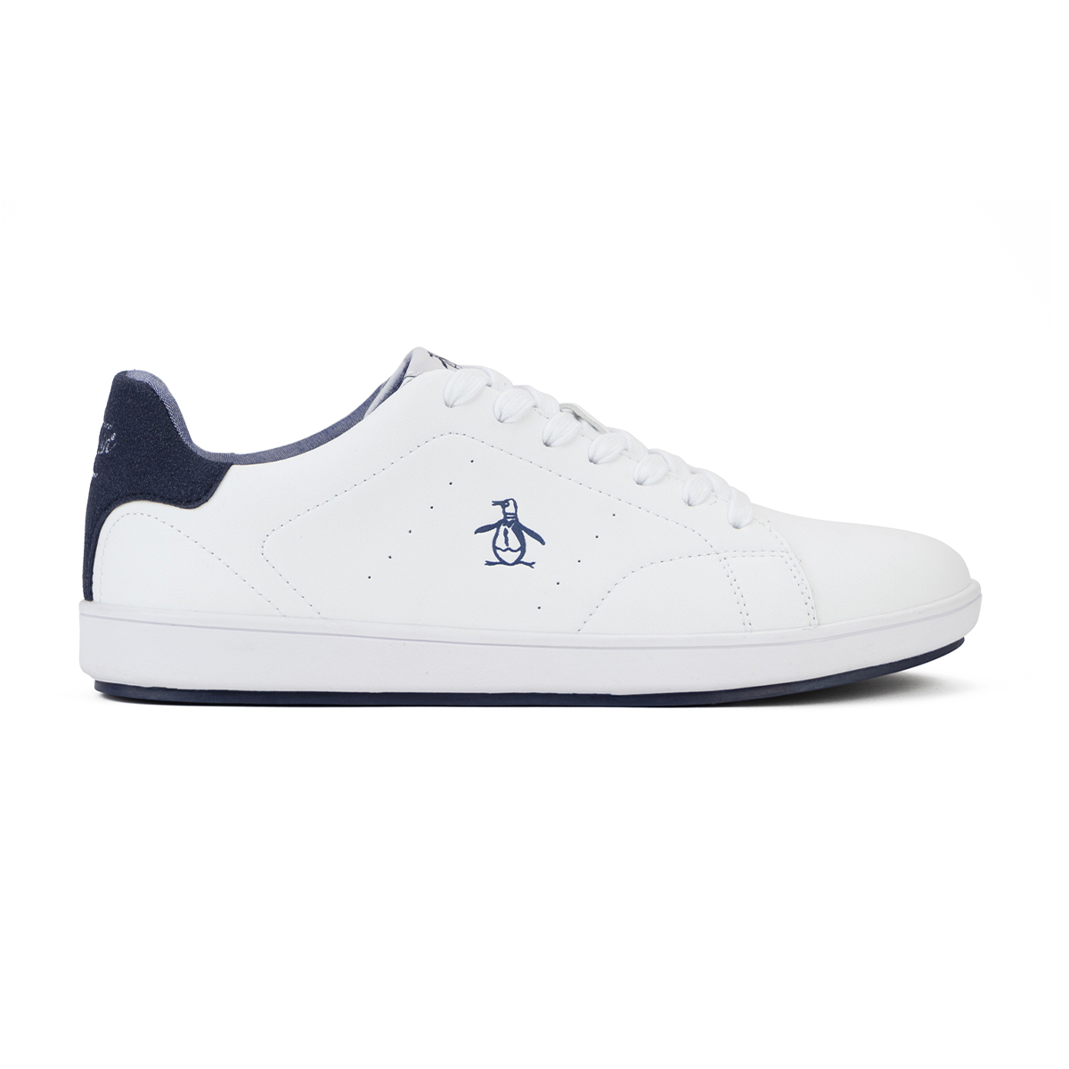 Tenis Original Penguin Style Hostin Blanco con Marino