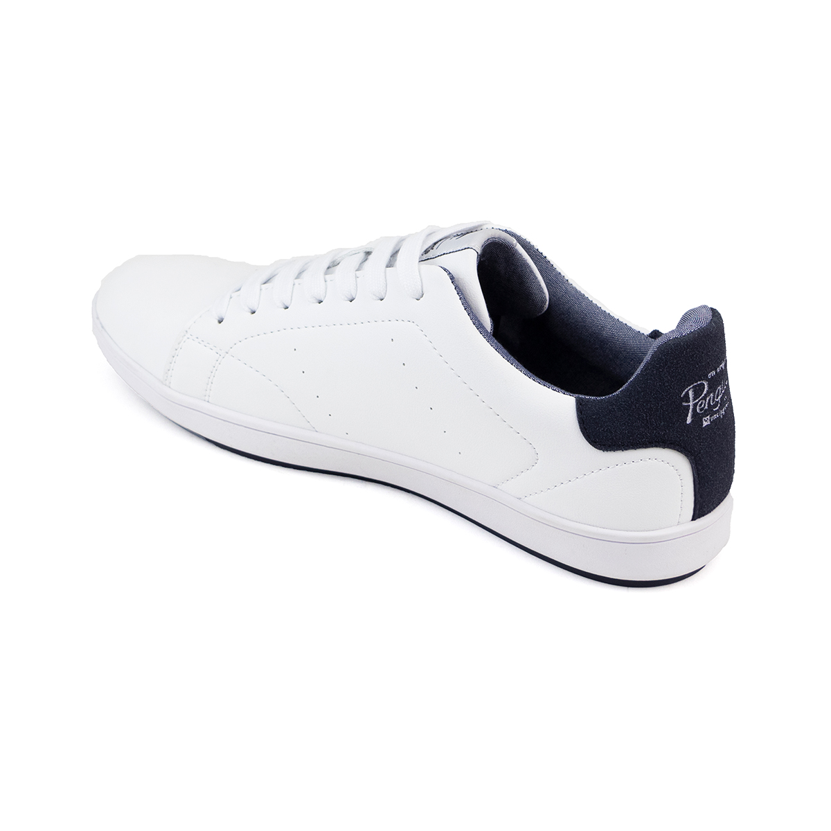 Tenis Original Penguin Style Hostin Blanco con Marino