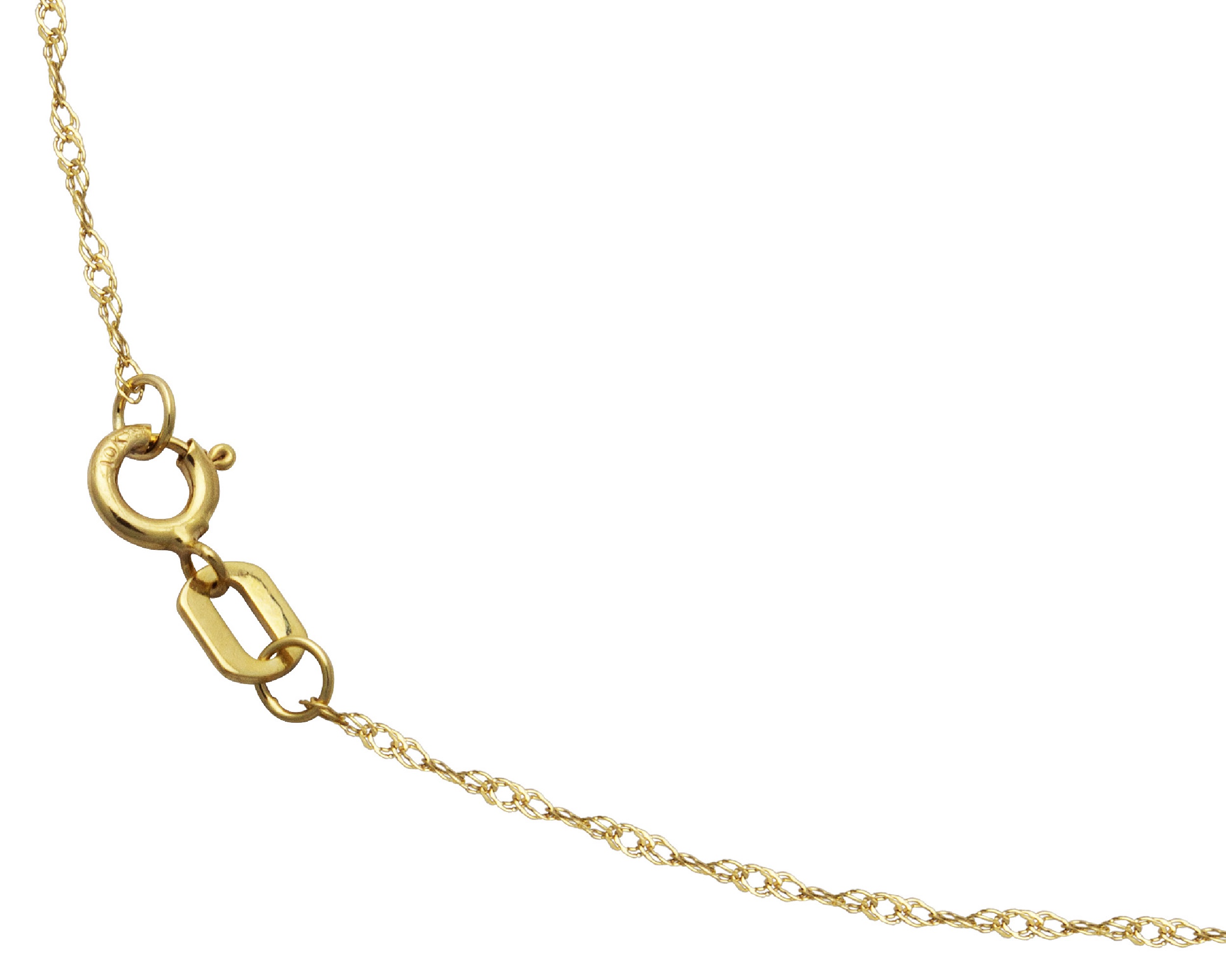 Collar Gargantilla Oro 10k Horoz Perla 45cm S1748