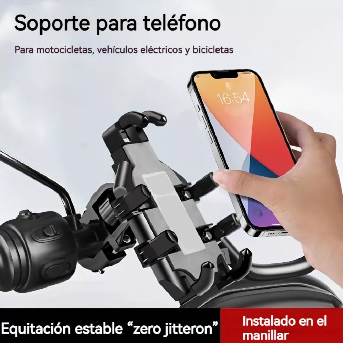 Soporte Para Celular Moto/bicicleta, Base Porta Teléfono