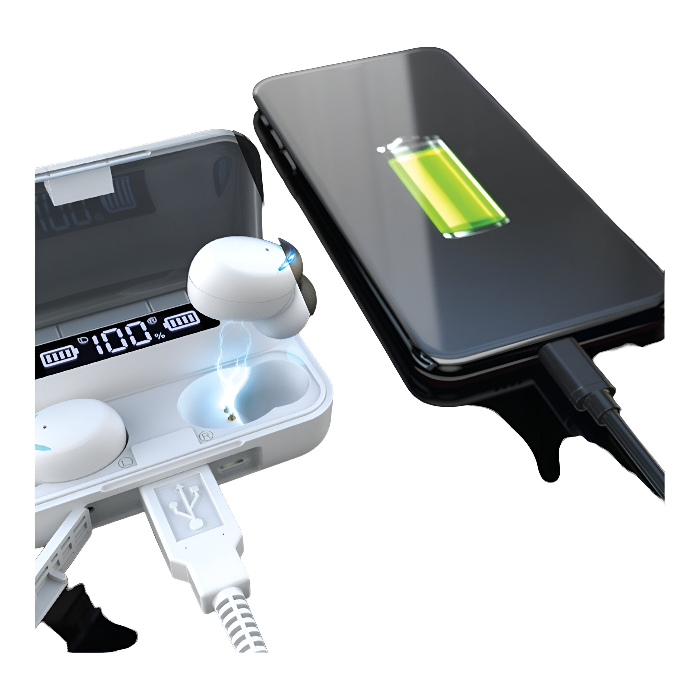 AUDIFONOS BROOKSTONE UNISEX BLANCO BROOKSTONE TOUCHPOWER BSTWS20WH