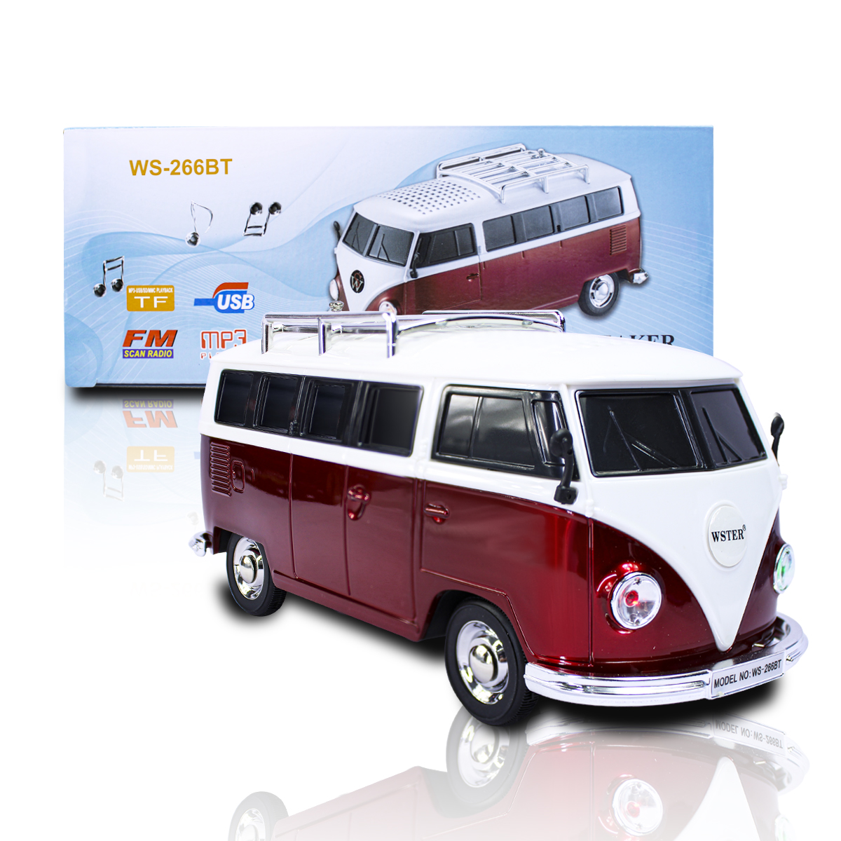 Bocina Altavoz Vintage Combi Volkswagen