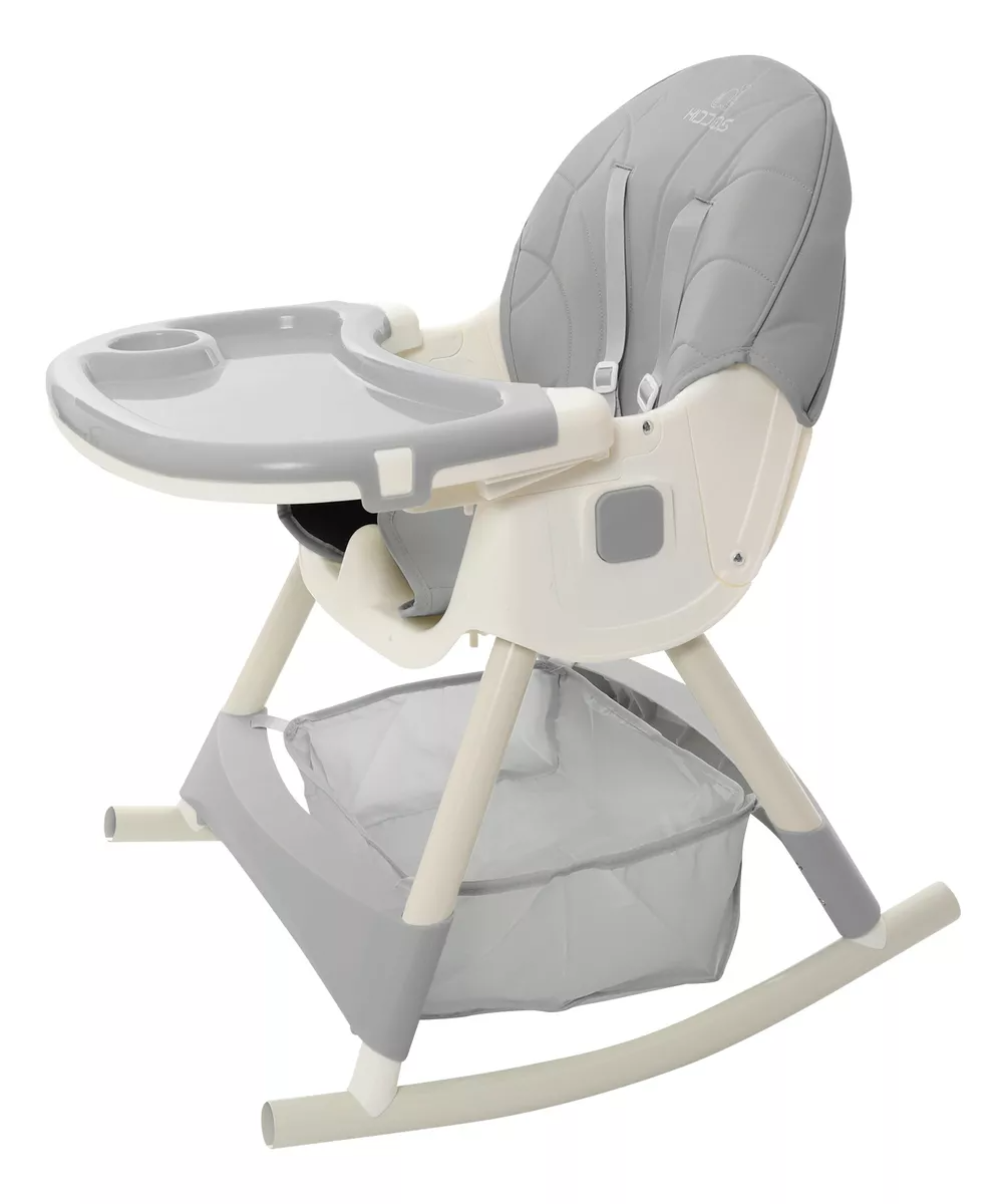 Silla Alta Periquera Bebe Mecedora 5 En 1 Ajustable Plegable