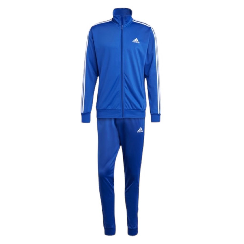 Conjunto Adidas 3 Stripes Tricot Basic para Caballero Azul