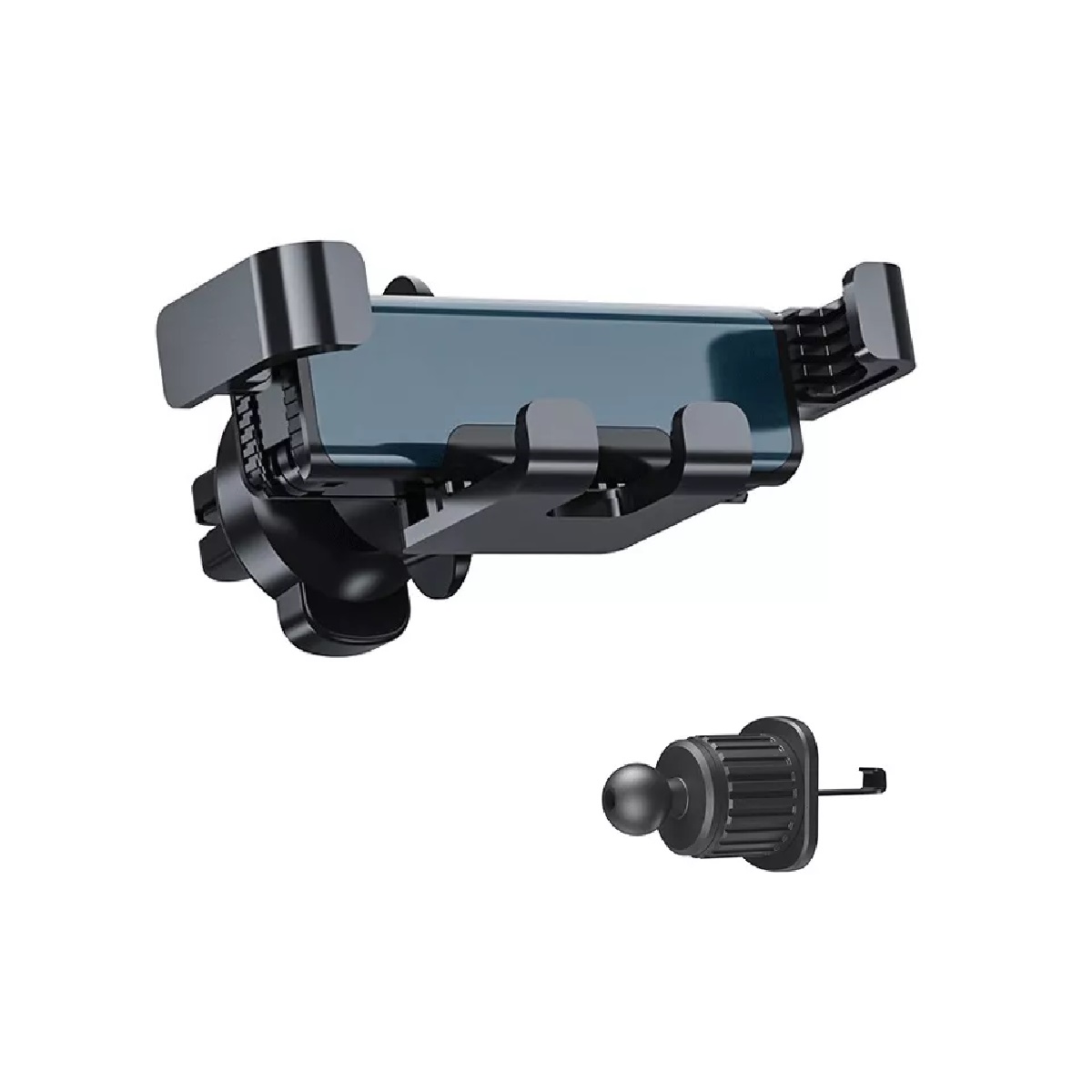 Soporte Para Celular Auto Compatible Con Hasta 7,2 Pulgadas Negro