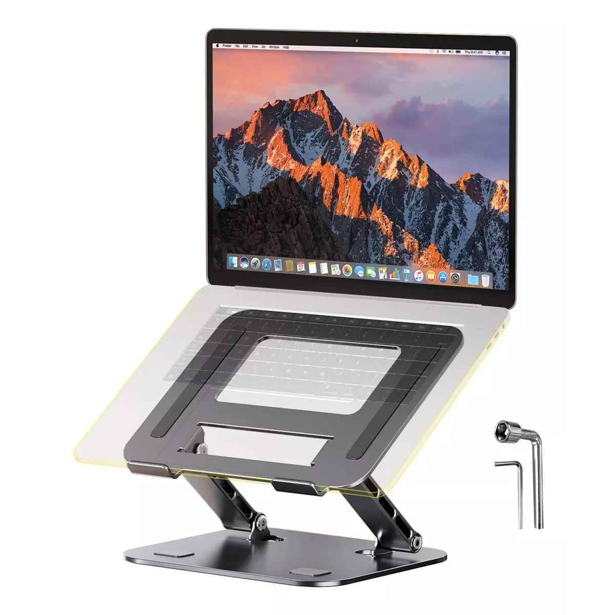 Base Soporte Para Laptop Tableta Portátil Ajustable Plegable