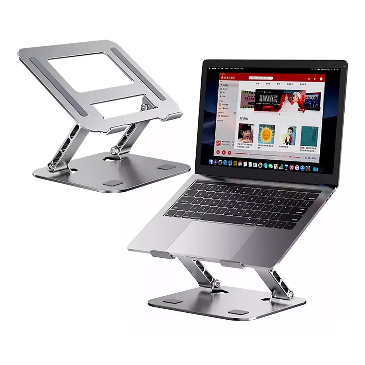 Base Soporte Para Laptop Tableta Portátil Ajustable Plegable