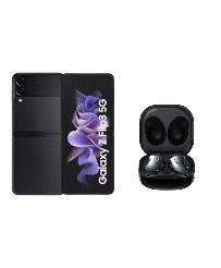 Samsung Galaxy Z Flip 3 128GB Negro Reacondicionado mas Audifonos Inalambricos