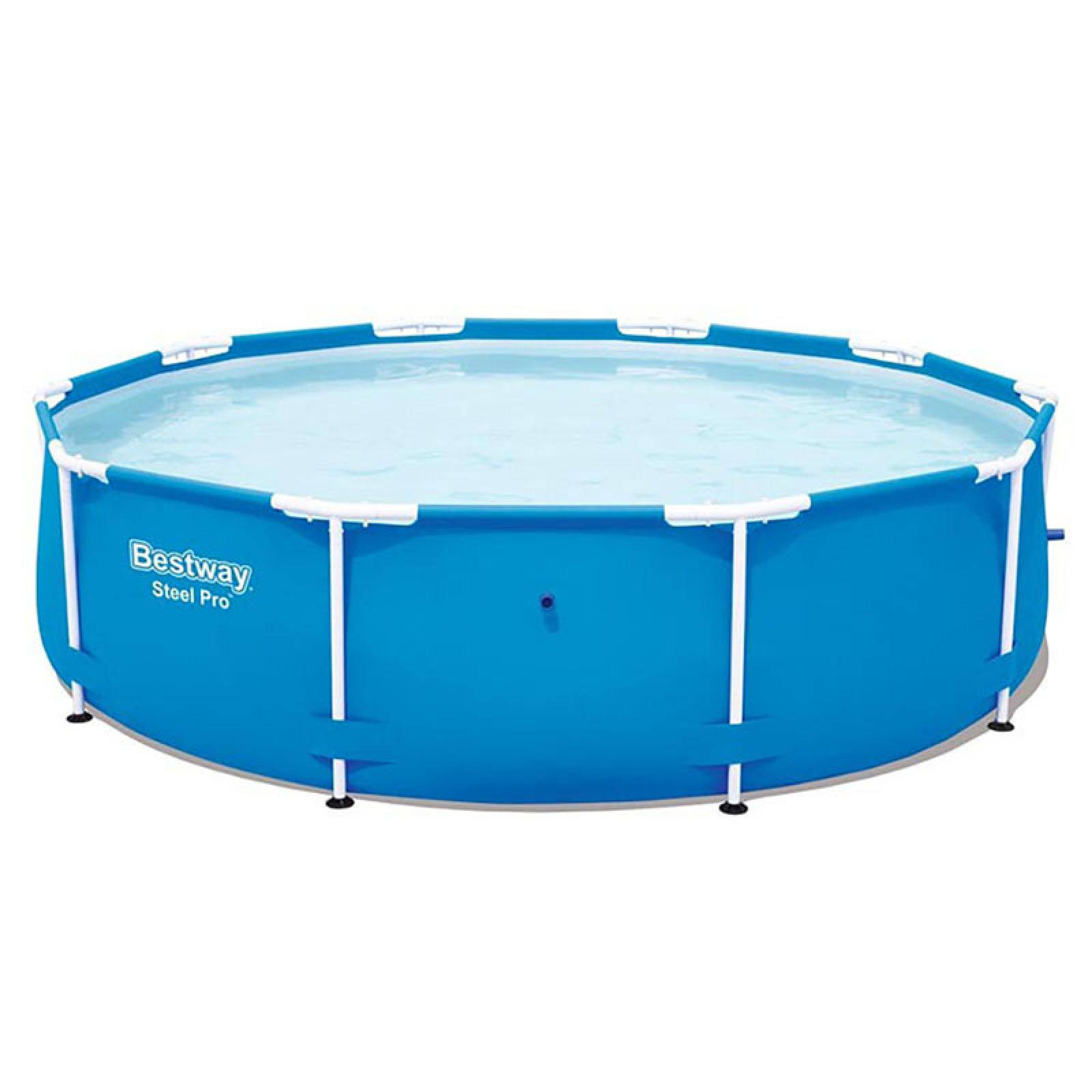 Alberca  Redonda Piscina Circular 4,678 lts. Armable Estructural Bestsway