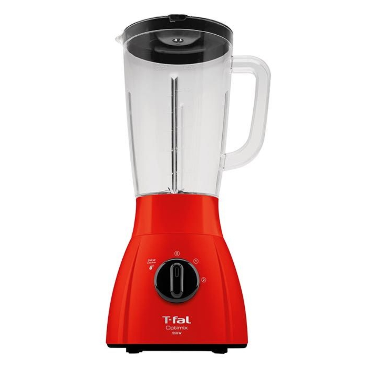 Licuadora T Fal LN2775MX Optimix 2 Vel Vaso Plastico 550W Roja ALBY2