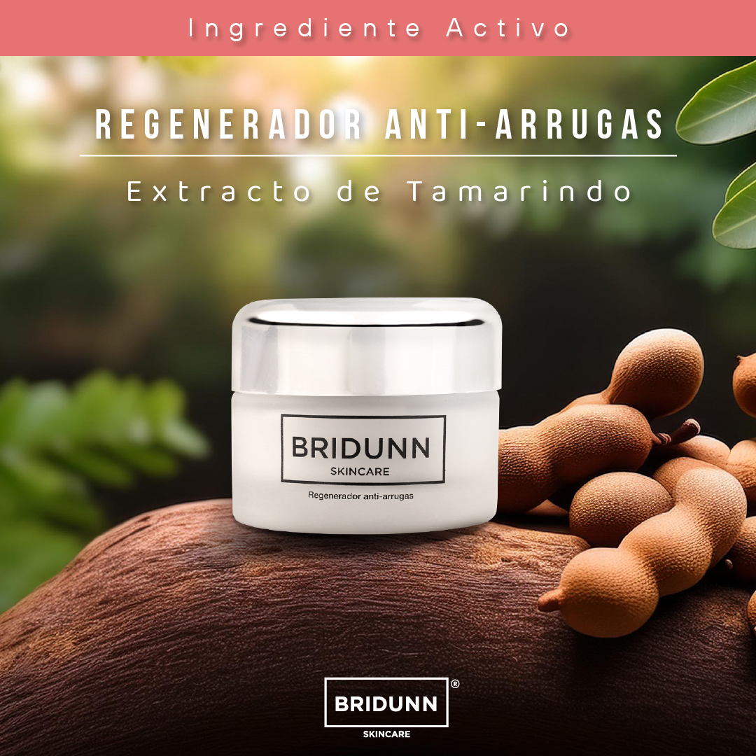 Crema Facial Regeneradora Antiarrugas BRIDUNN SKINCARE Antienvejecimiento Antiedad, Efecto Tensor Tipo Botox, Ingredientes Naturales