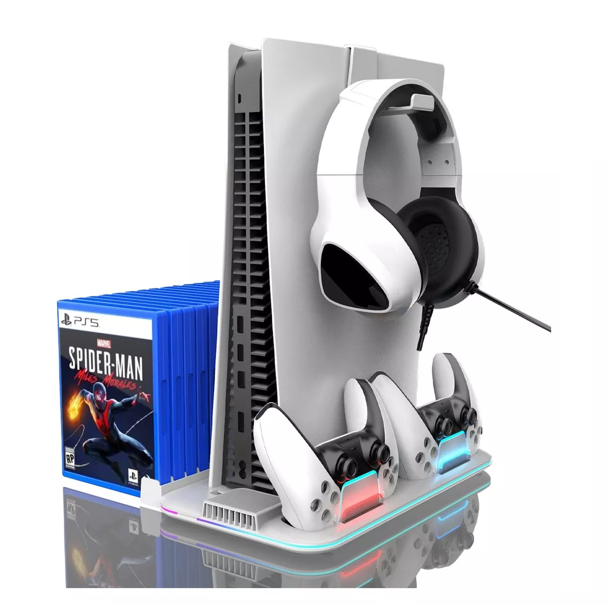 Base De Cargador Enfriador Accesorios Para Ps5, Entrada C