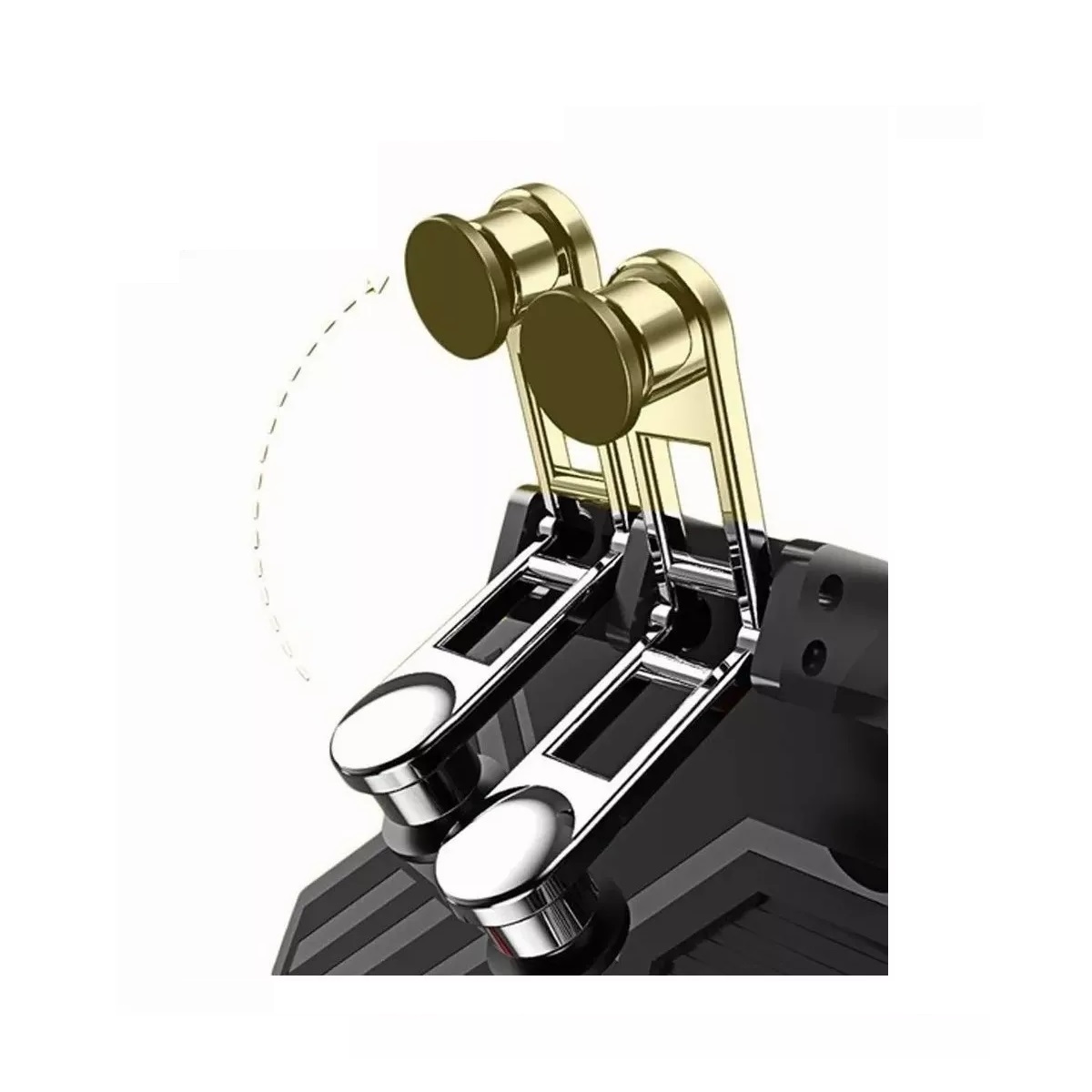 Gamepad 4 Gatillos Ventilador Recargable Control Celular