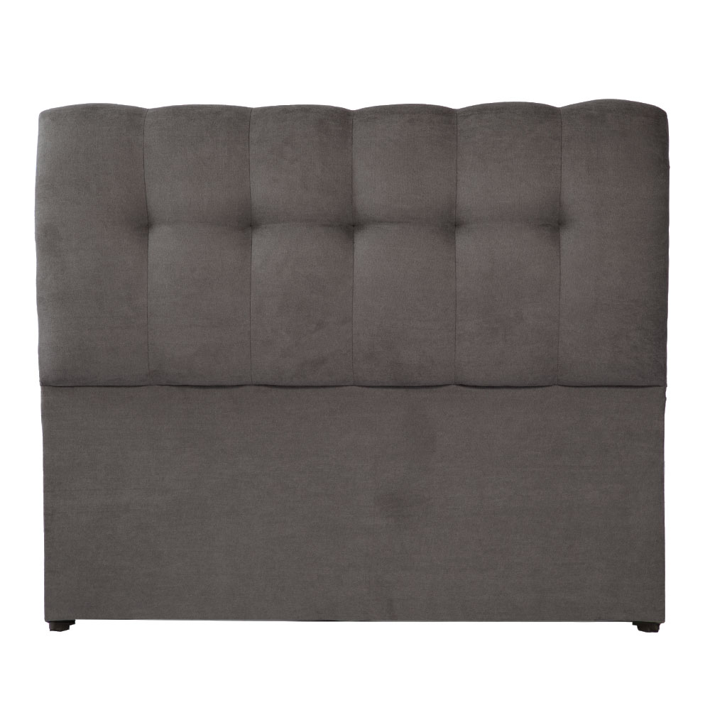 Cabecera queen size Dicasa Nube color gris oscuro