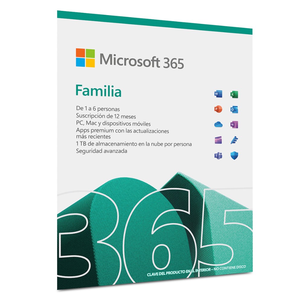 Licencia Office Microsoft 365 para más de 5 equipos 