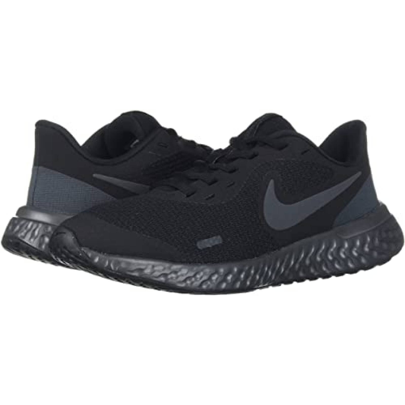 Tenis Nike Modelo Revolution 6 Color Negro/Negro Para Dama