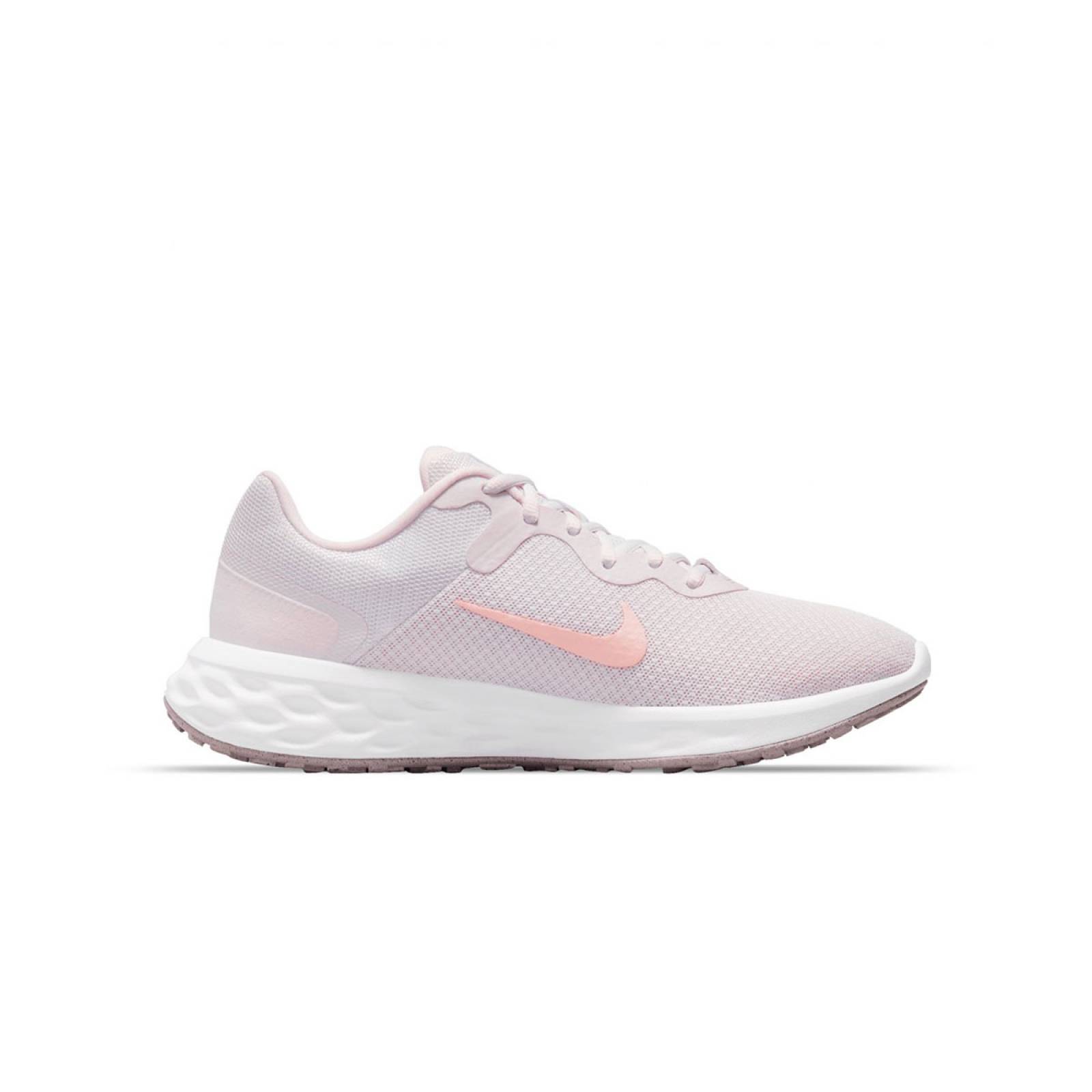 Tenis Nike Modelo Revolution 6 Color Violeta/Lila Para Dama