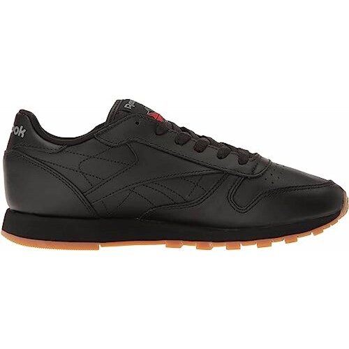 Tenis Reebok Modelo Classic Leather Color Negro/Gum Para Caballero