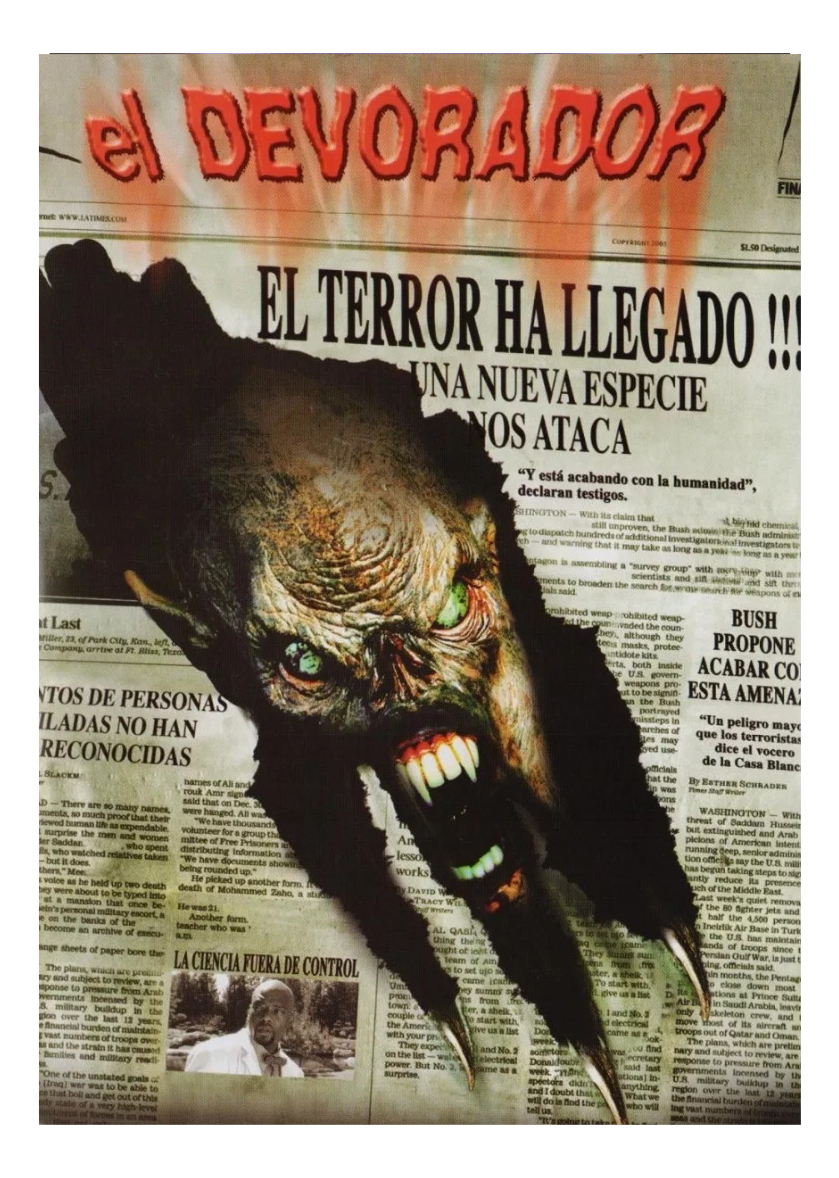 El Devorador Pelicula Dvd
