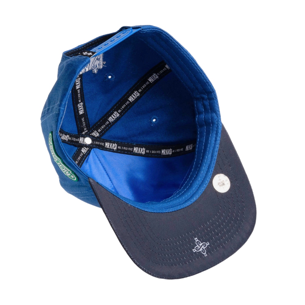 Gorra Snapback Mr. Kash Ricky Graffiti azul MKRA01