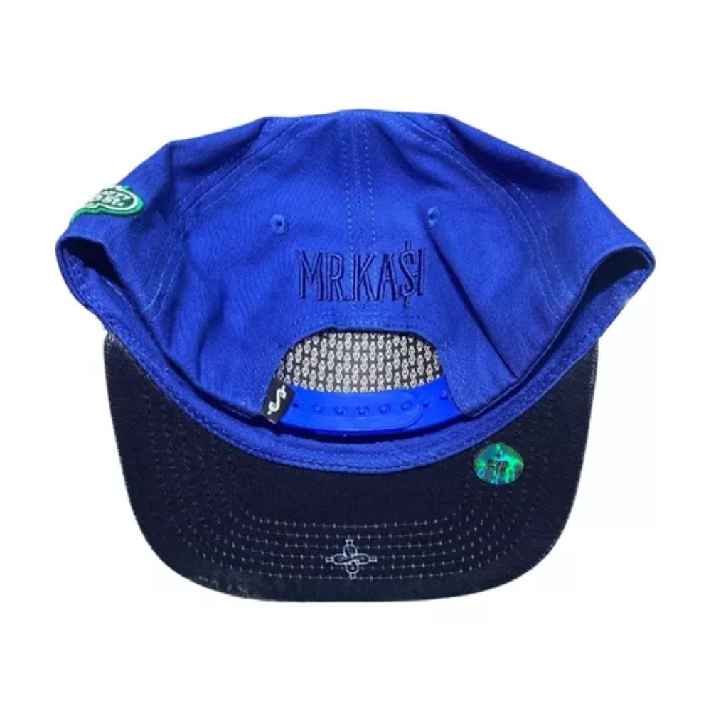 Gorra Snapback Mr. Kash Ricky Graffiti azul MKRA01