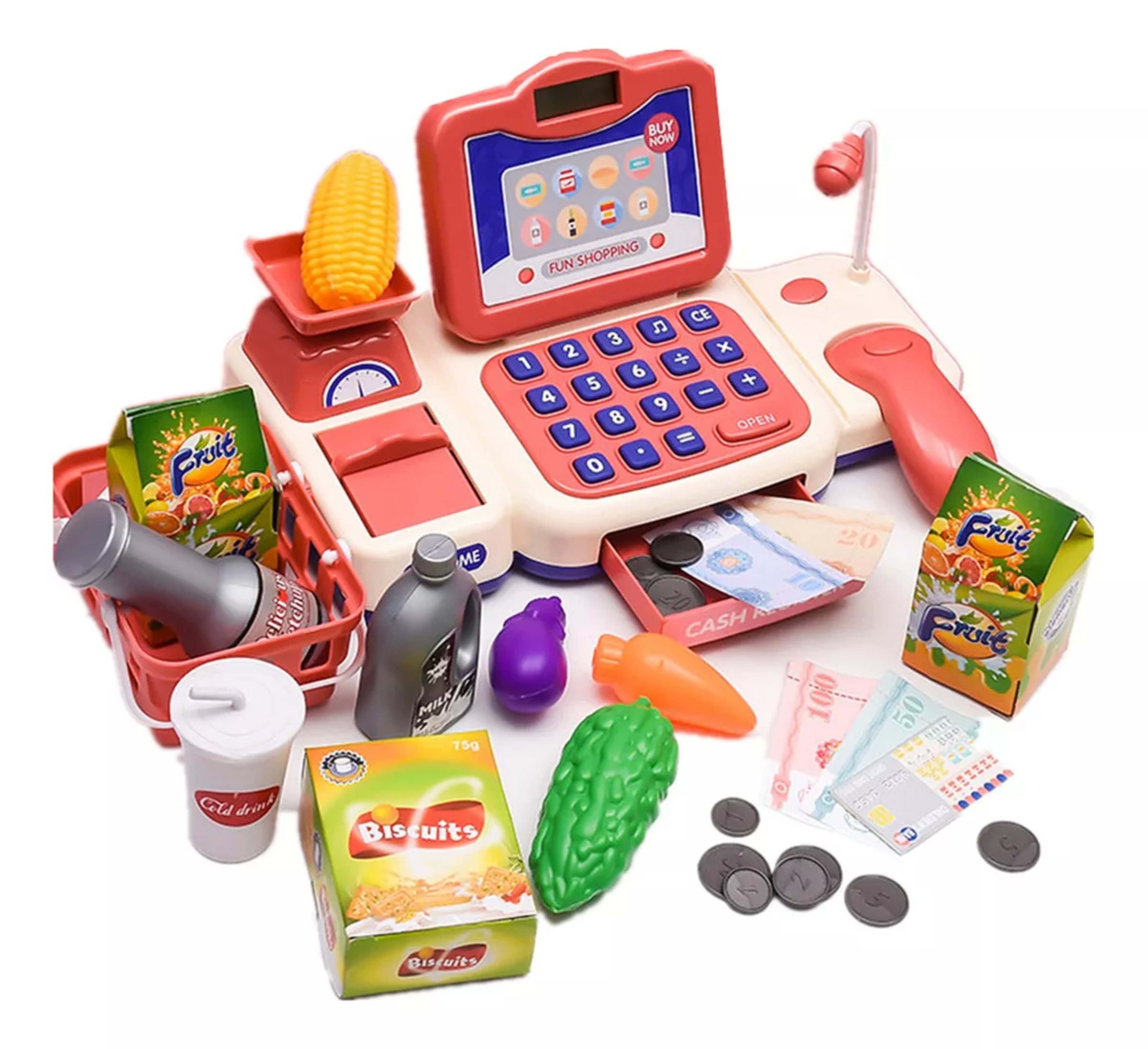 O F E R T A Cajas Registradoras Juguete Supermercado Juguete Niña Niño - Main Image