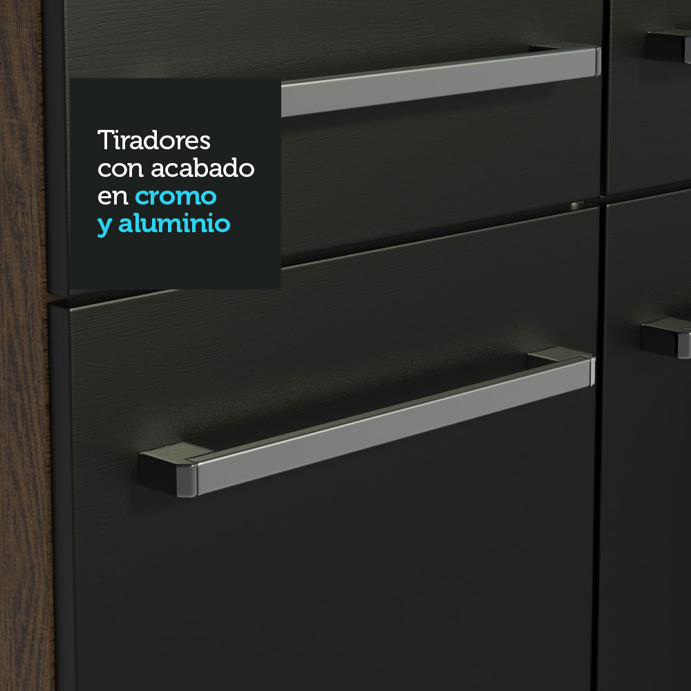 Cocina Integral Completa Modular Madesa Emilly 261cm MN 04