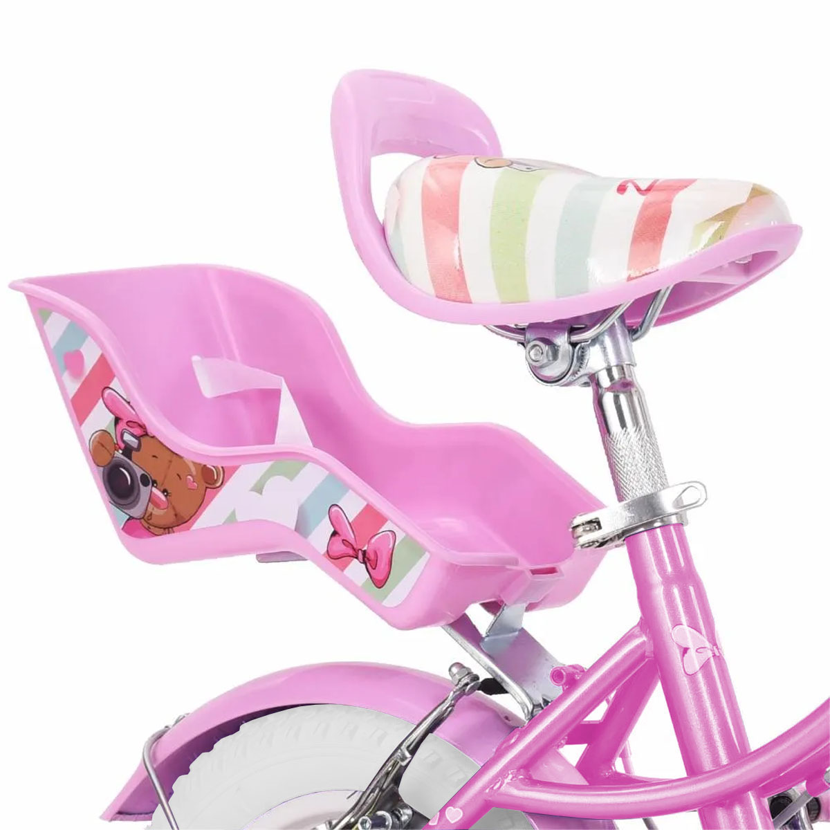Bicicleta Para Niños R16 Bimex Dolly Rosa