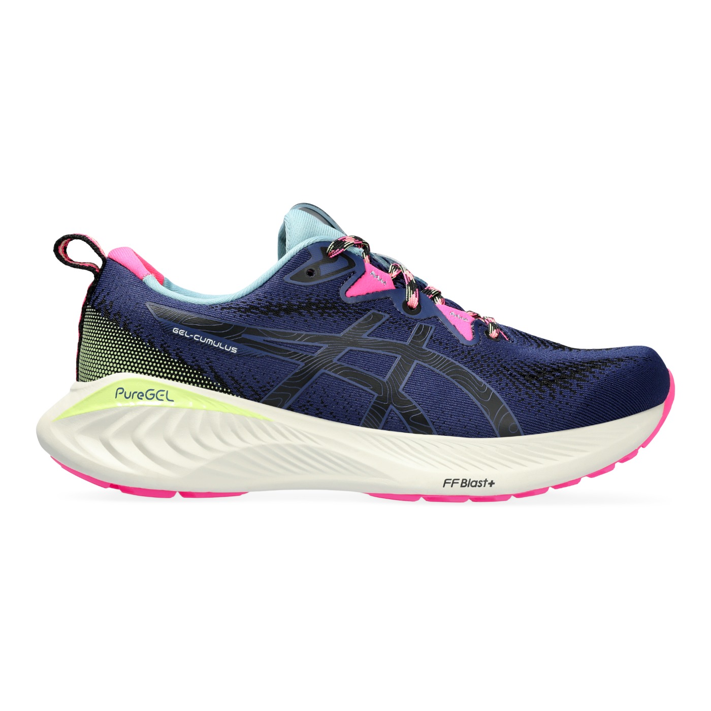 TENIS ASICS MUJER AZUL ASICS CUMULUS 1012B564200