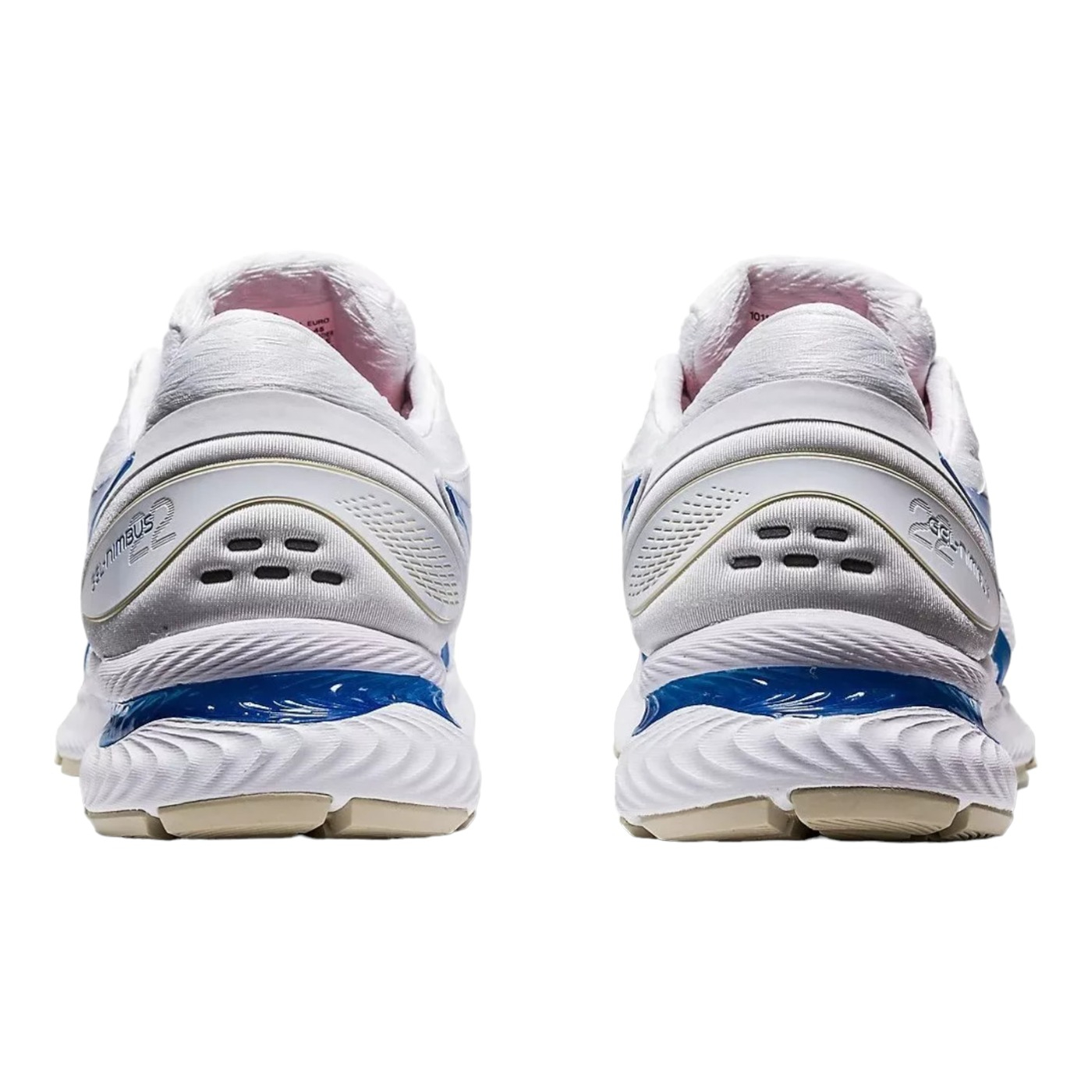 TENIS ASICS MUJER BLANCO ASICS GEL NIMBUS 22 RETRO 1012A665100 1012A665100