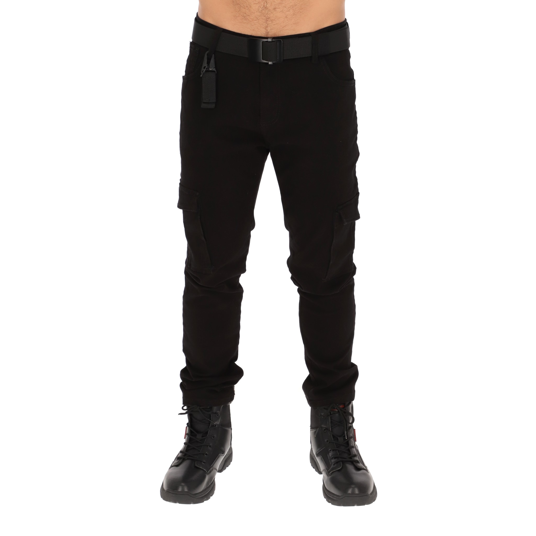 Slim Fit PantalÃ³n De Dril Negro Como PantalÃ³n Negro De Hombre