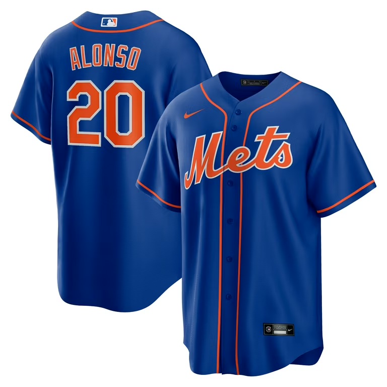 Jersey Original Nike Beisbol MLB Mets Nueva York alternativo #1 T770-NMRE