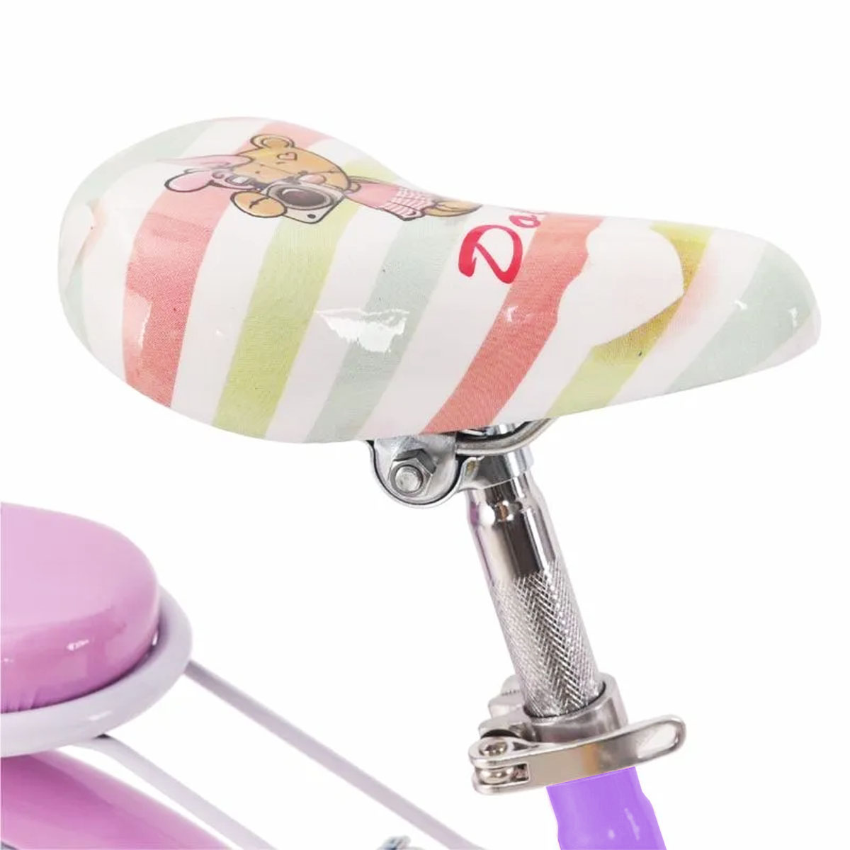 Bicicleta Para Niños R20 Bimex Dolly Morado